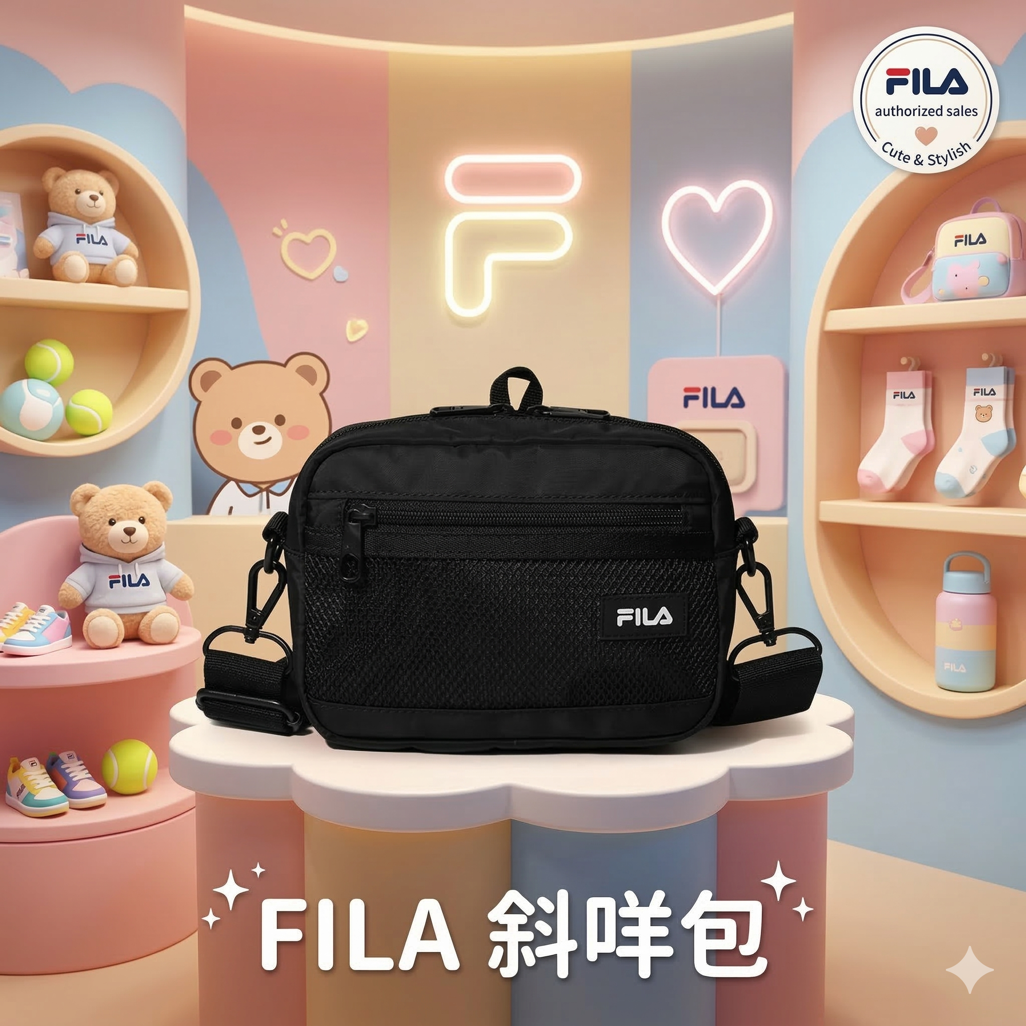 【直播】FILA LX031642 斜咩包