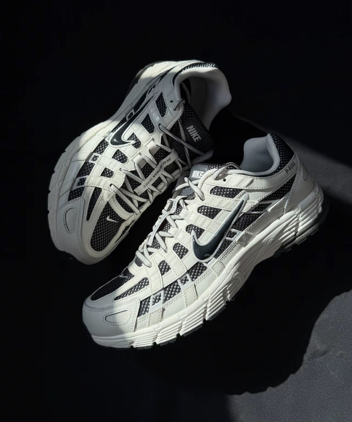 男鞋 NIKE P-6000 白黑 網眼 緩震 復古 休閒 運動鞋【IO8711-101】PP6