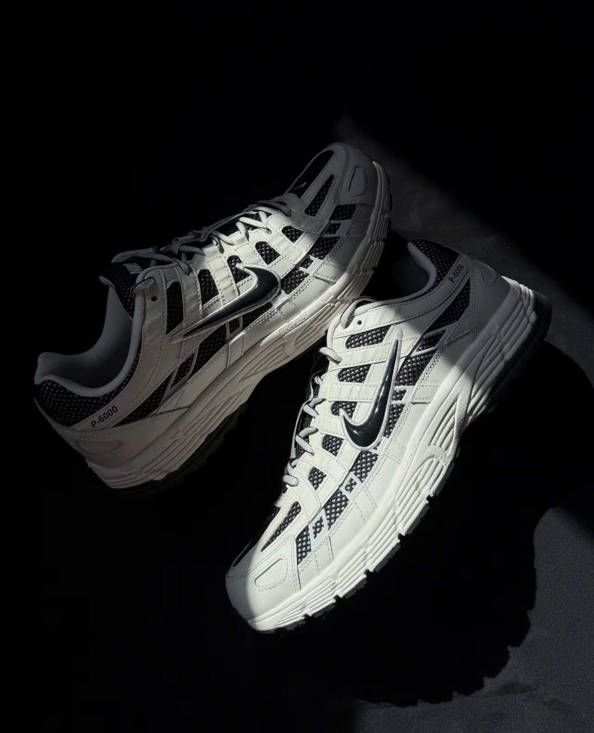 男鞋 NIKE P-6000 白黑 網眼 緩震 復古 休閒 運動鞋【IO8711-101】PP6