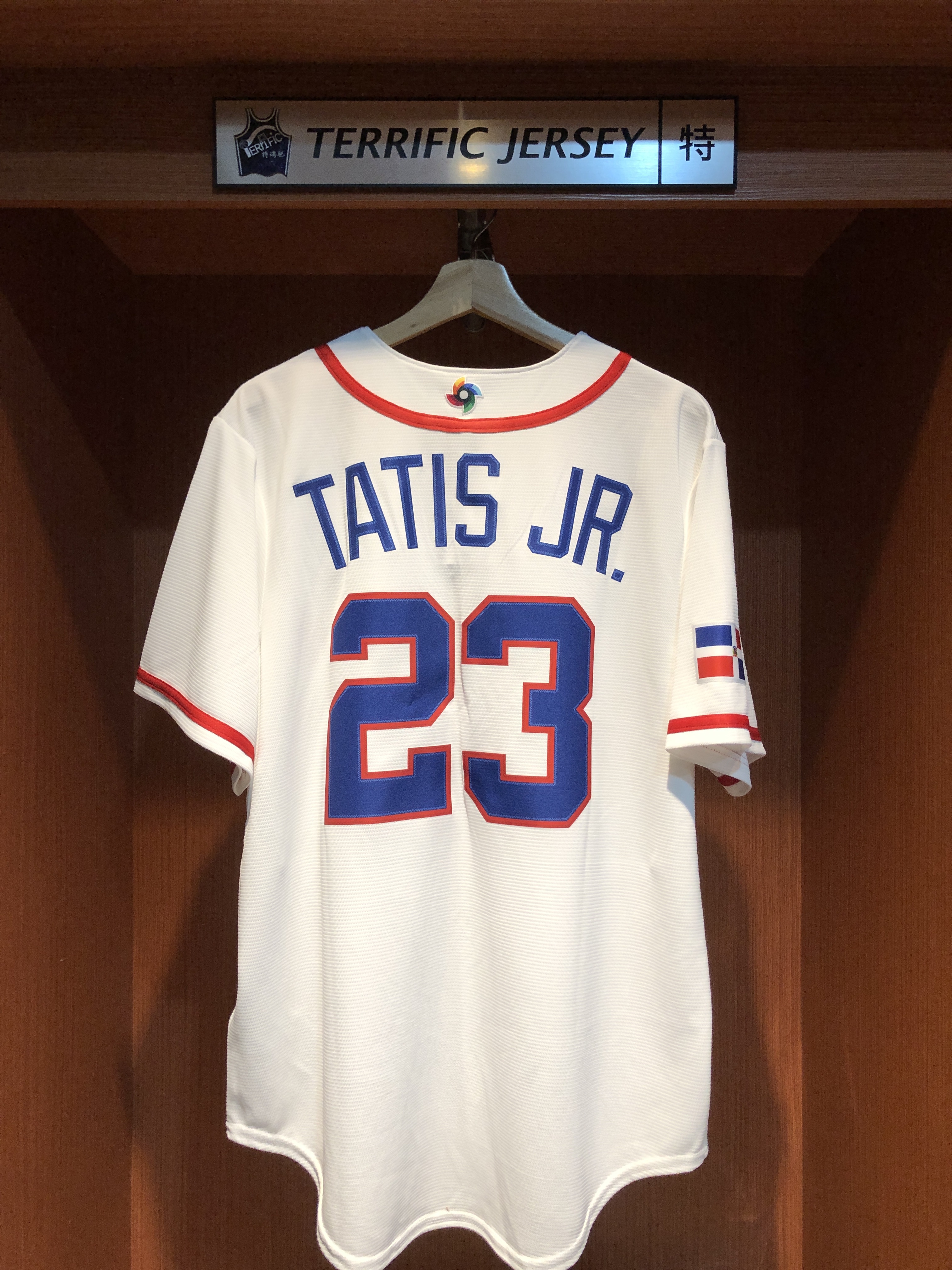 MLB球衣 Fernando Tatis Jr. 多明尼加白 WBC 世界棒球經典賽 Team Dominican Republic Nike Stadium Jersey 球迷版 熱轉印 全新