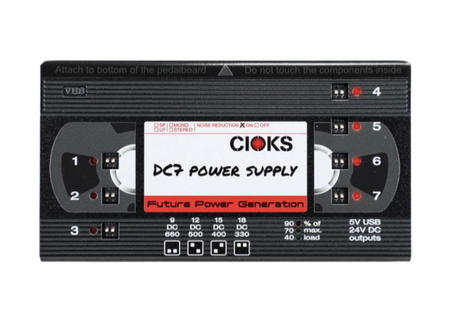CIOKS CIOKS DC7 VHS 2026 LTD VHS 卡帶限定版電源供應器 — 三峽配件 / 週邊
