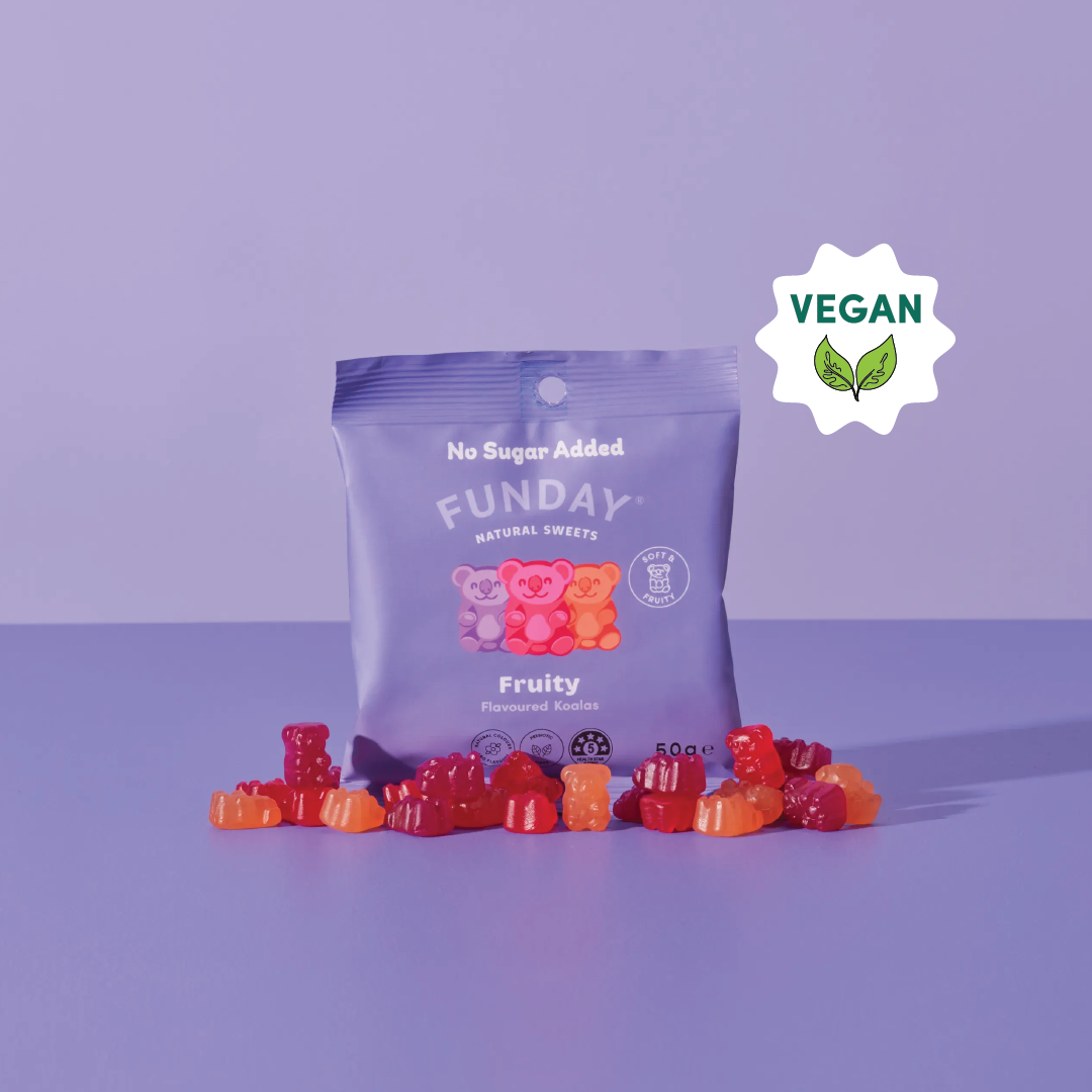 Funday 天然無添加糖水果味樹熊軟糖 50g