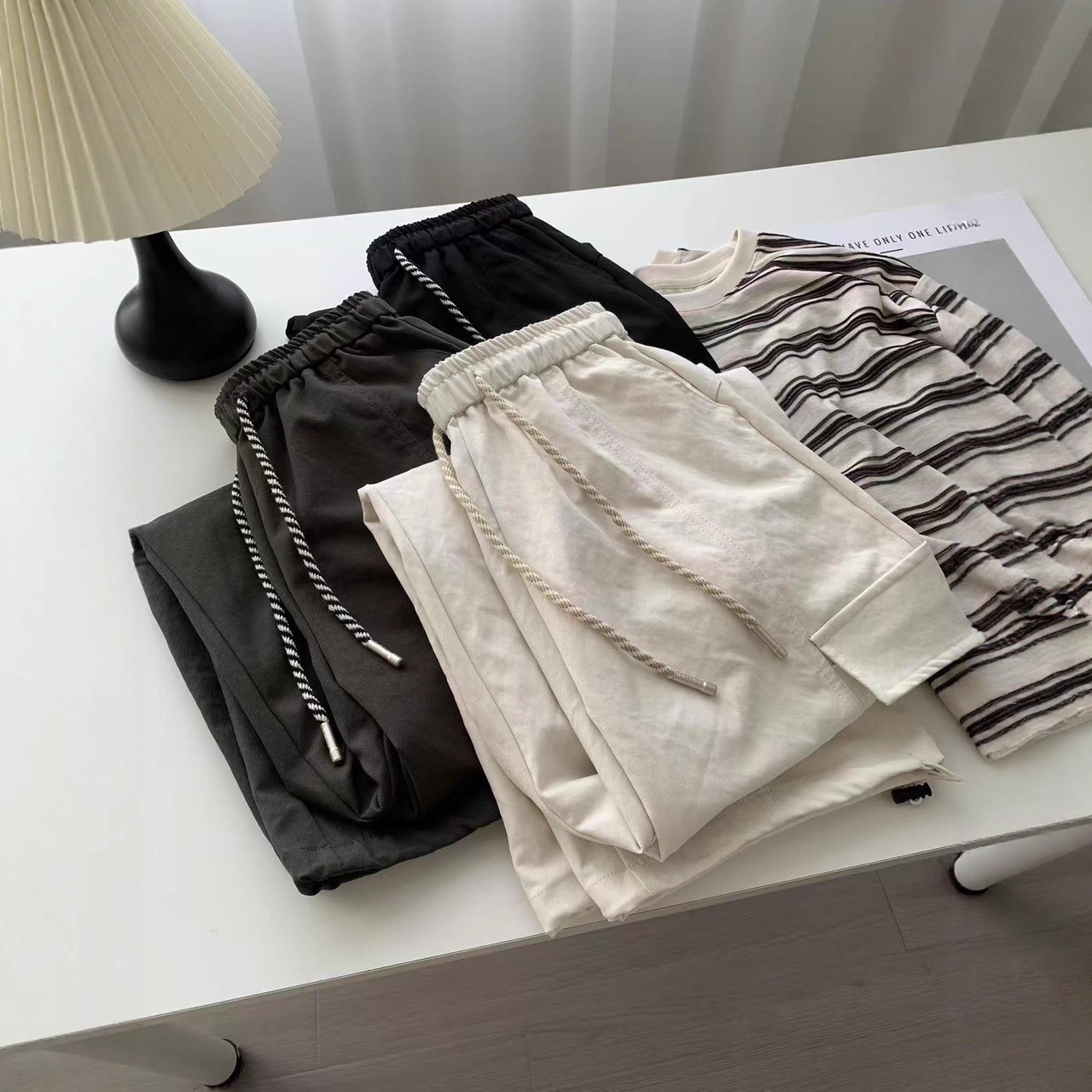 No.2356 休閒工裝彎刀褲