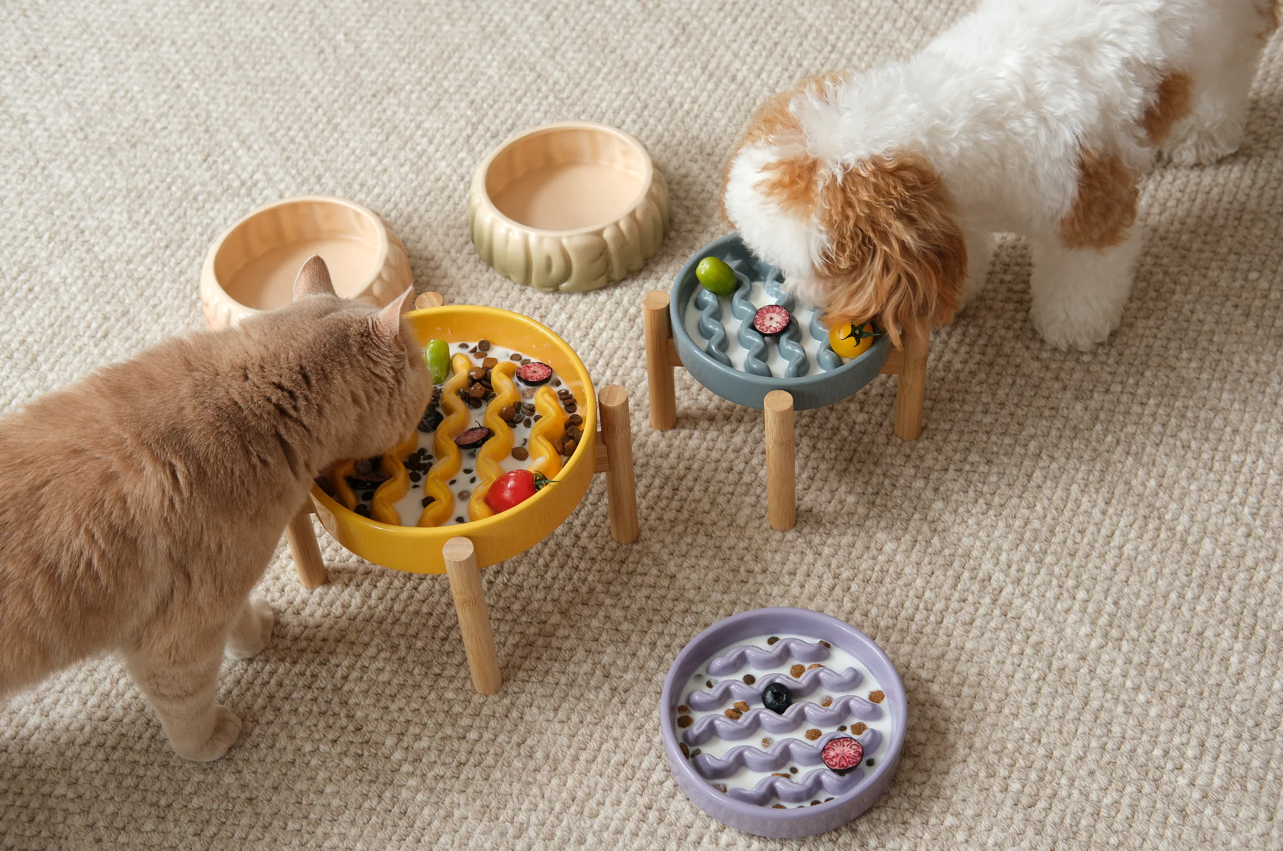 PEHOM 慢食PEHOM 扭扭碗（黄）