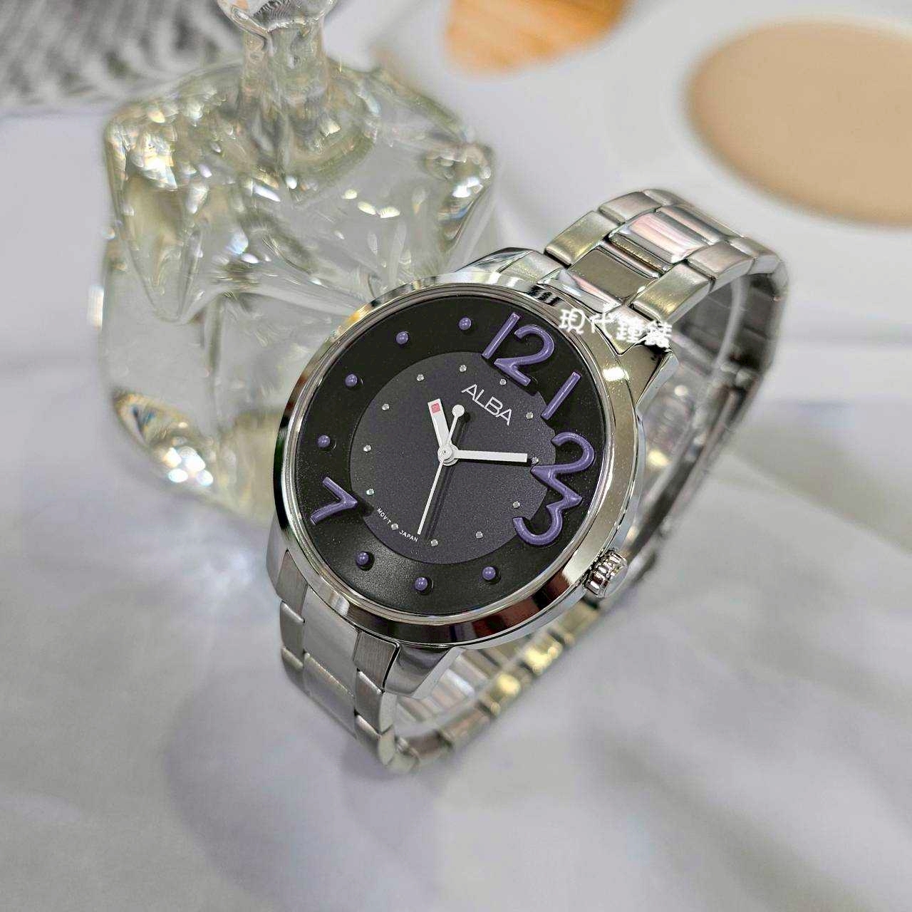 【ALBA 雅柏】WIRED俏皮甜心 VJ21-X033P 38mm 現代鐘錶