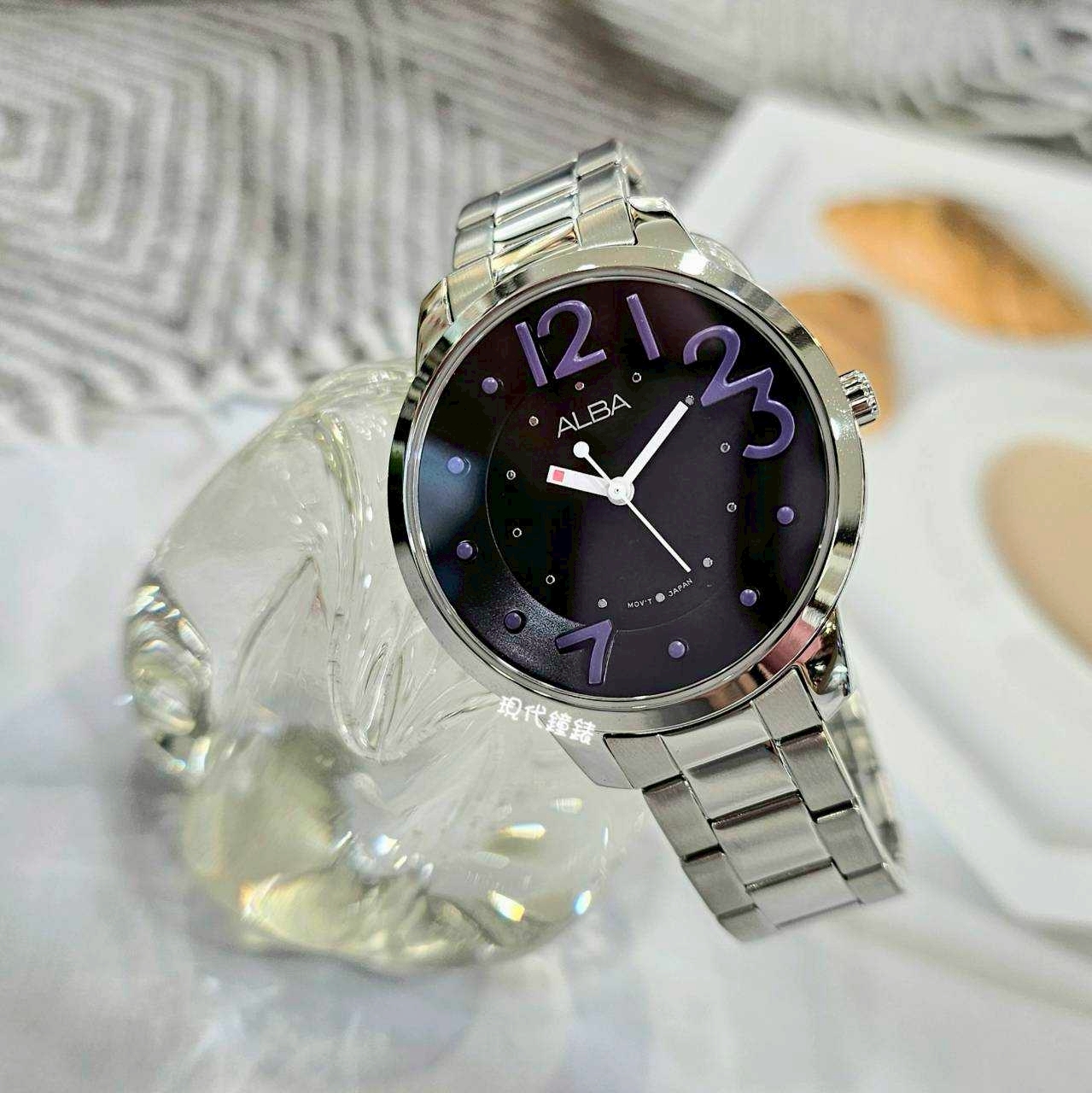 【ALBA 雅柏】WIRED俏皮甜心 VJ21-X033P 38mm 現代鐘錶