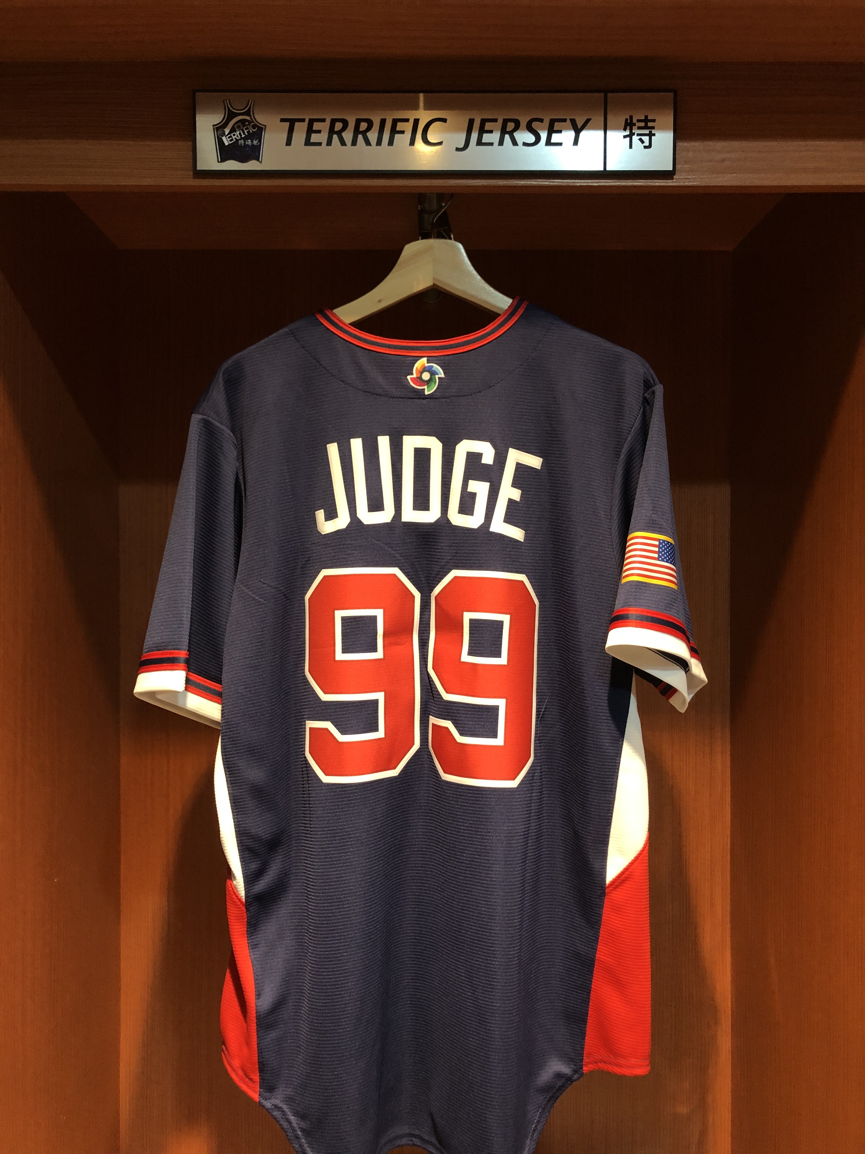 MLB球衣 Aaron Judge 美國隊深藍 WBC 世界棒球經典賽 Team USA Nike Stadium Jersey 球迷版 熱轉印 全新