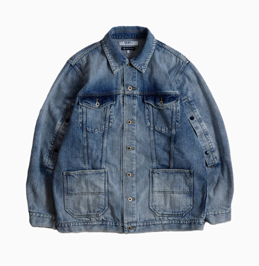 FDMTL JAPAN 2026 THIRD JACKET 3YR WASH *MADE IN JAPAN - PRE ORDER ITEM (預訂中)
