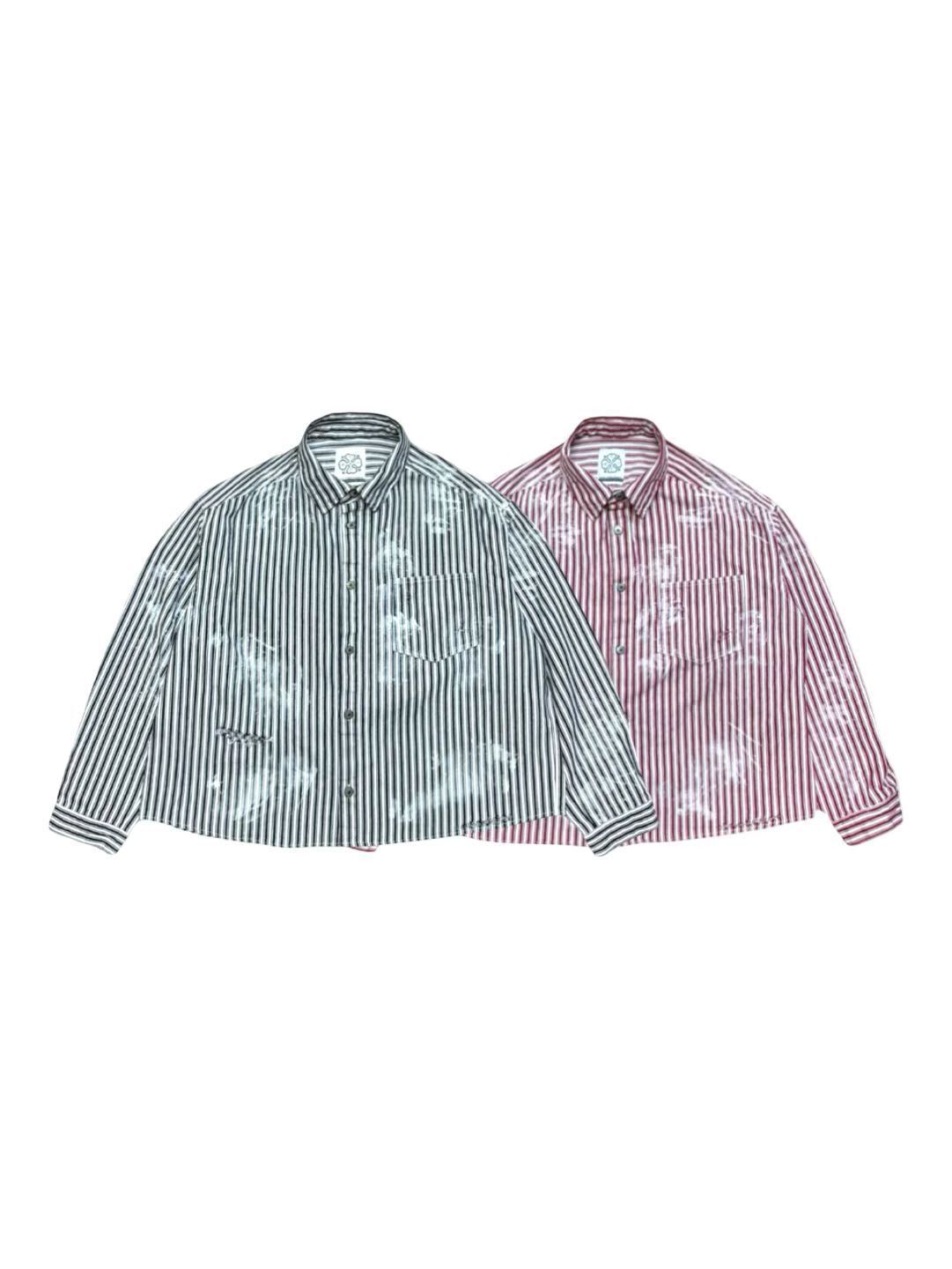 直紋長袖恤衫 APT-018S