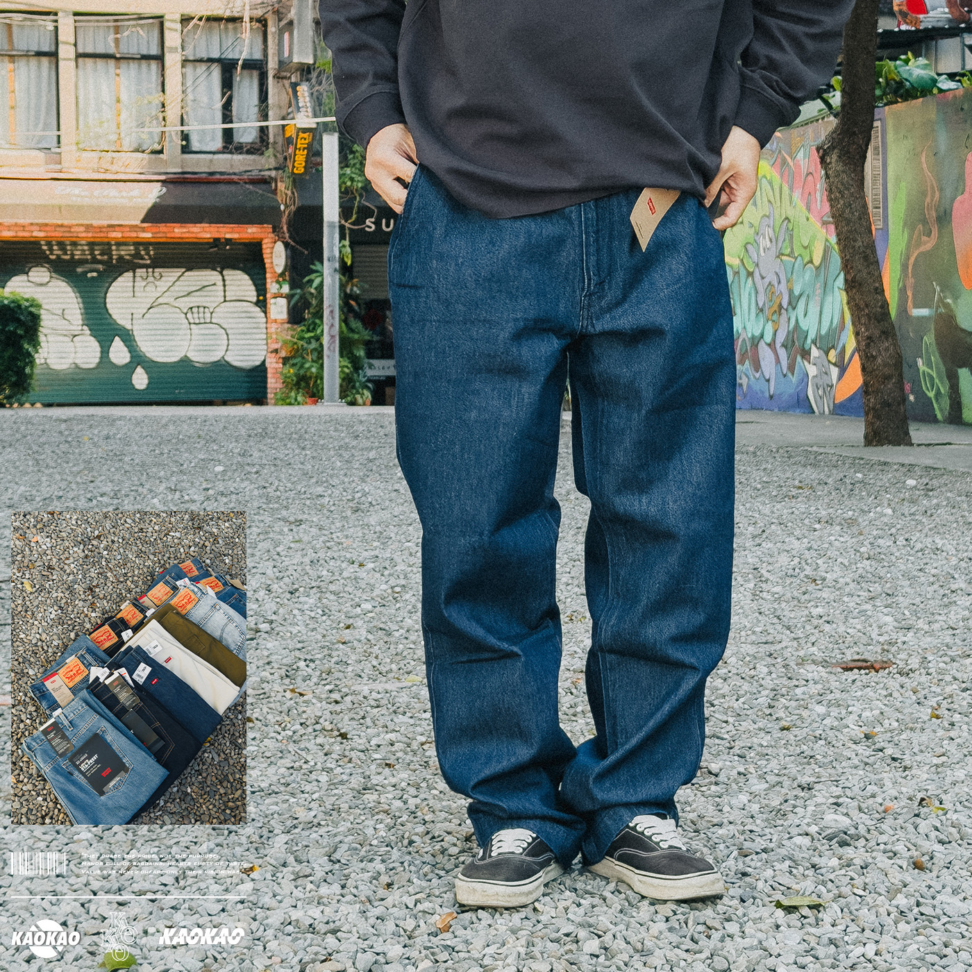 2026日本連線 Levi's XX Chino Men's Relaxed Straigt 丹寧長褲【001K50010】