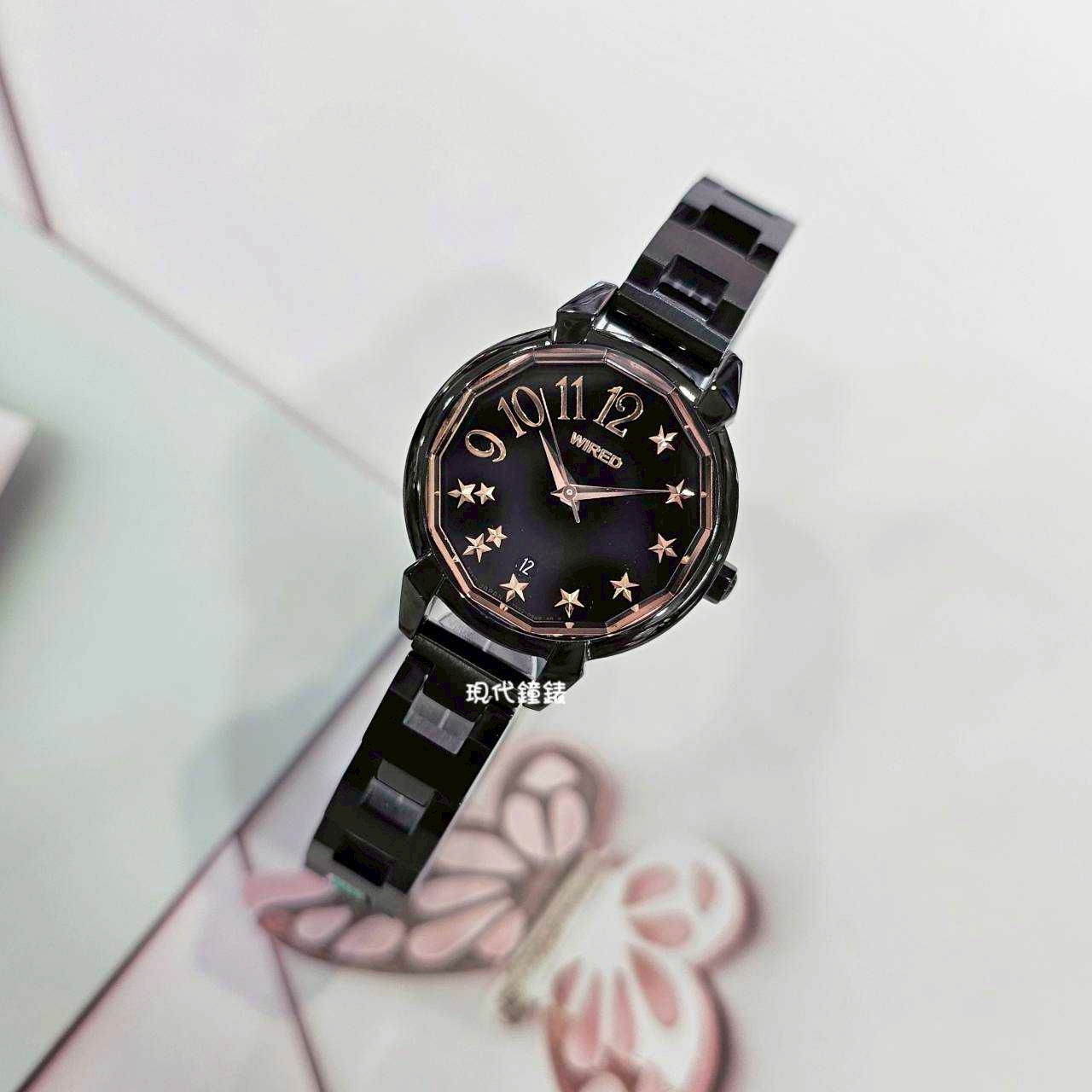 【ALBA 雅柏】WIRED相愛時刻星空限量 7N82-X010SD 26mm 現代鐘錶