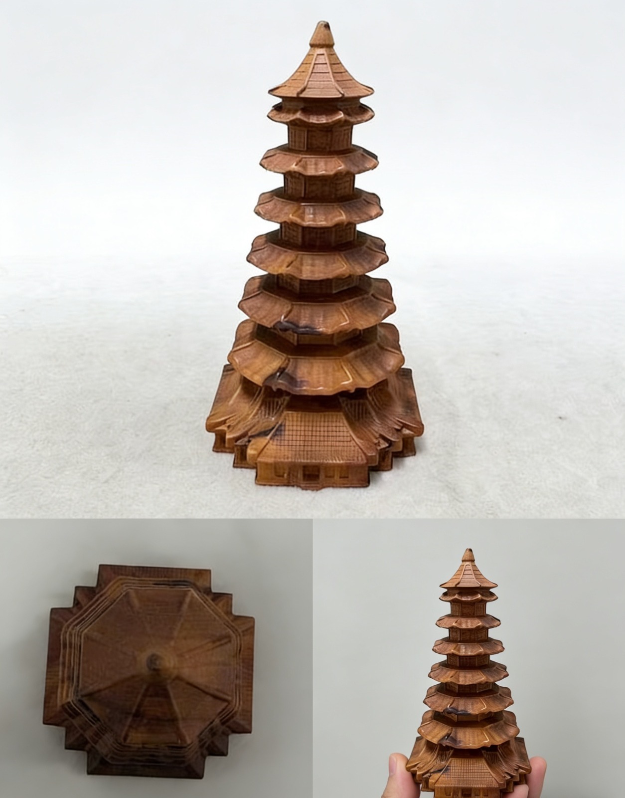 LZ1980 EIGHT TREASURE WEALTH PAGODA