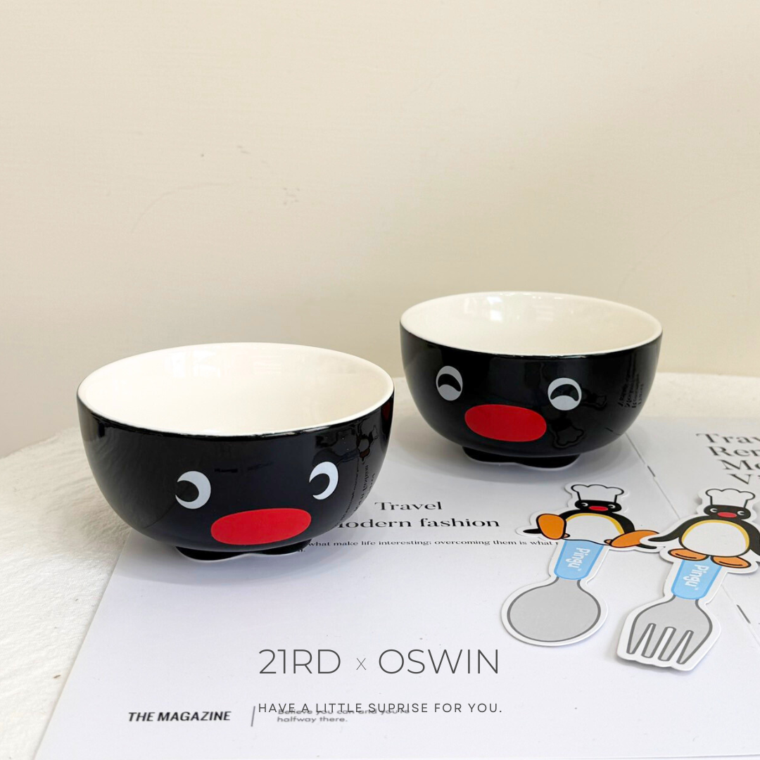 PINGU 企鵝家族 陶瓷 碗