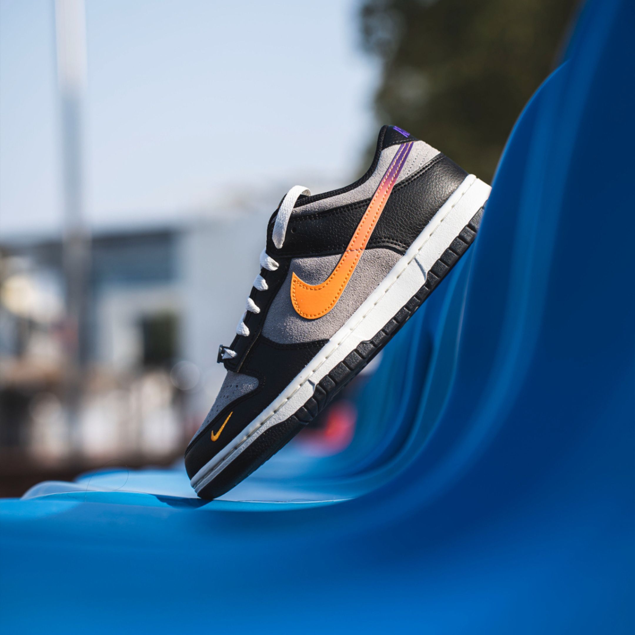 NICEDAY 代購 Nike Dunk Low 橘灰黑 亮橘 小勾 灰 黑 拼接 IQ0230-062