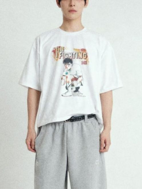 英文字圖案短袖Tee APT-026T