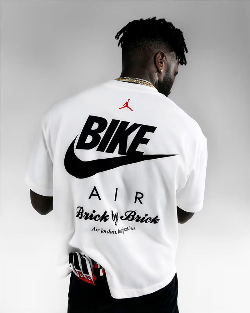 Nigel Sylvester x Nike Air Jordan 短T 黑/白 HQ1736 / HQ1737