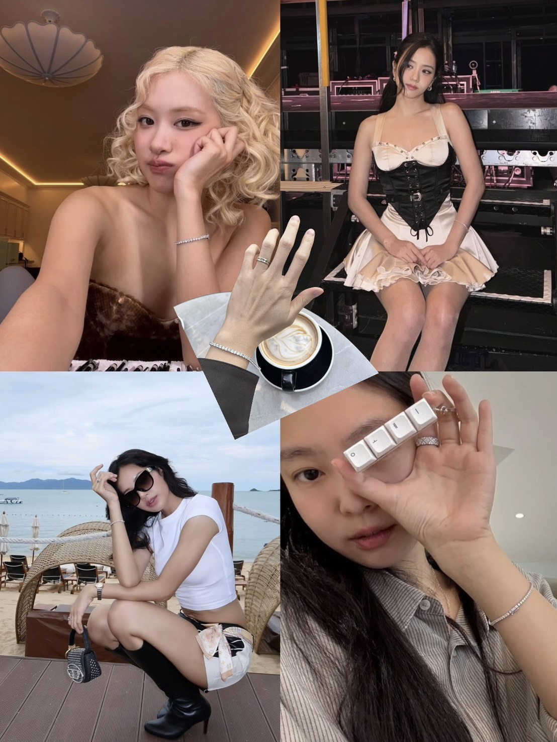 韓國近期最火🔥 LLOYD 經典款閃鑽 網球 手鏈