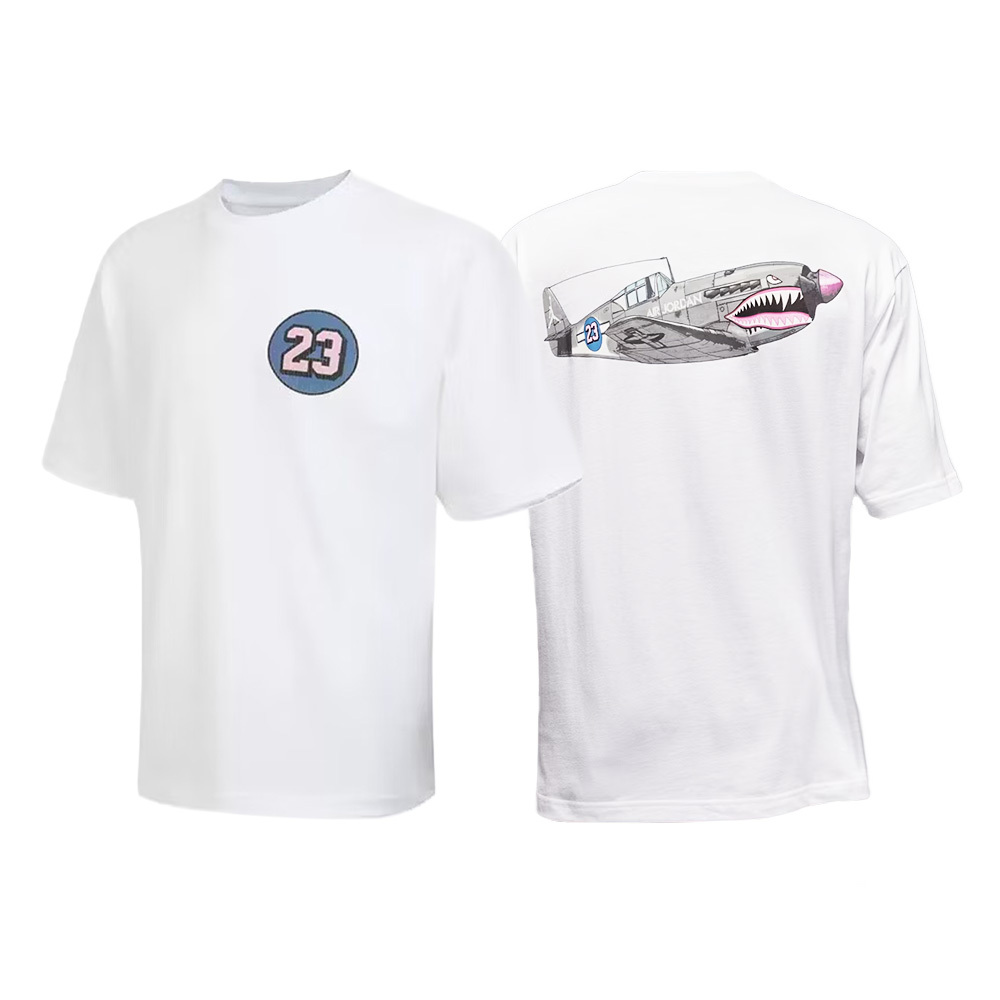 Nike Air Jordan 23 胸口字樣 短T 白 IQ7437-100