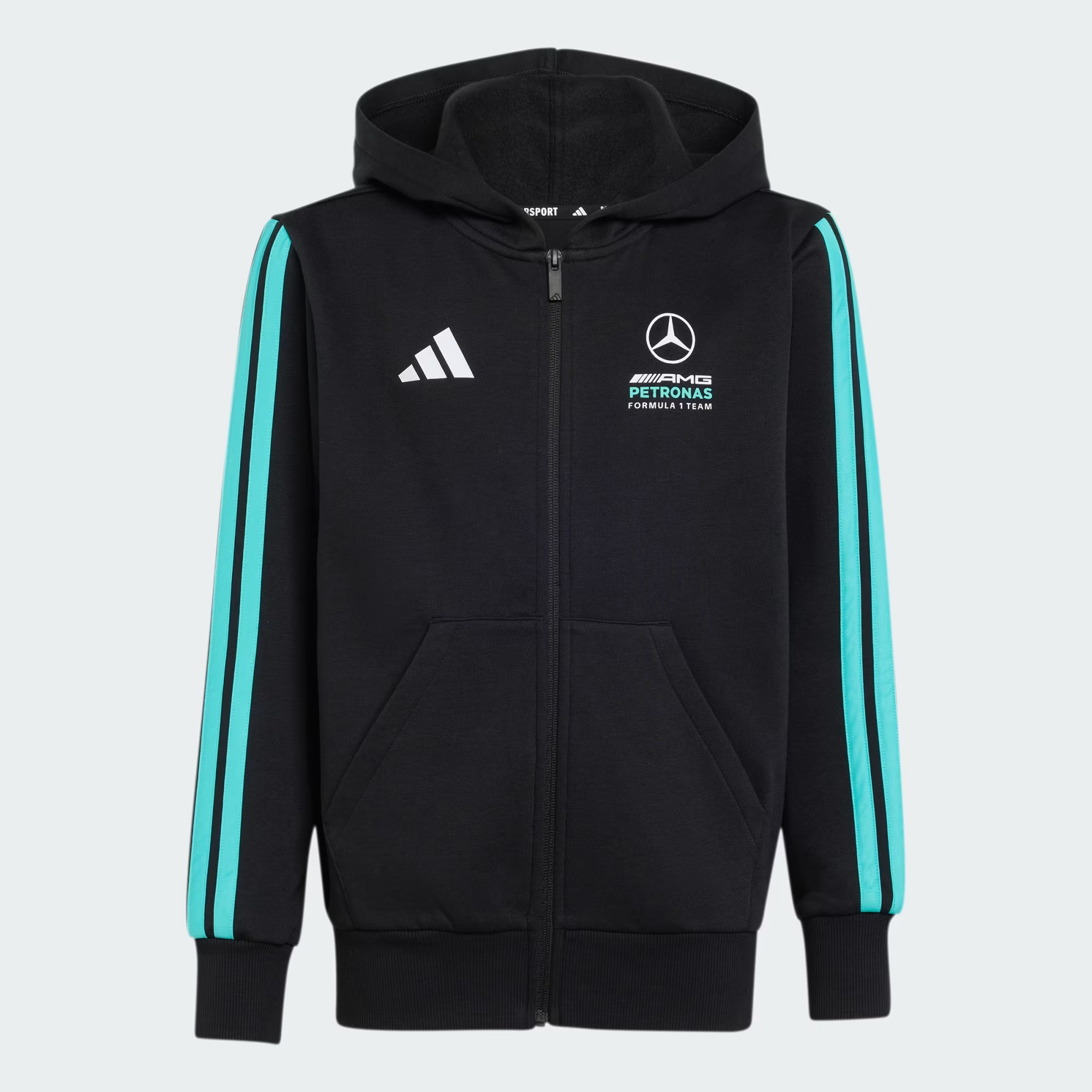 ADIDAS x Mercedes-AMG Petronas Formula 1 Team DNA HOODIE 女生大童