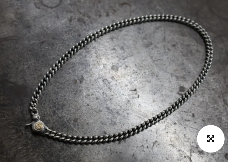 FCC-20 7.0mm twist chain/clip k18clc 50cm