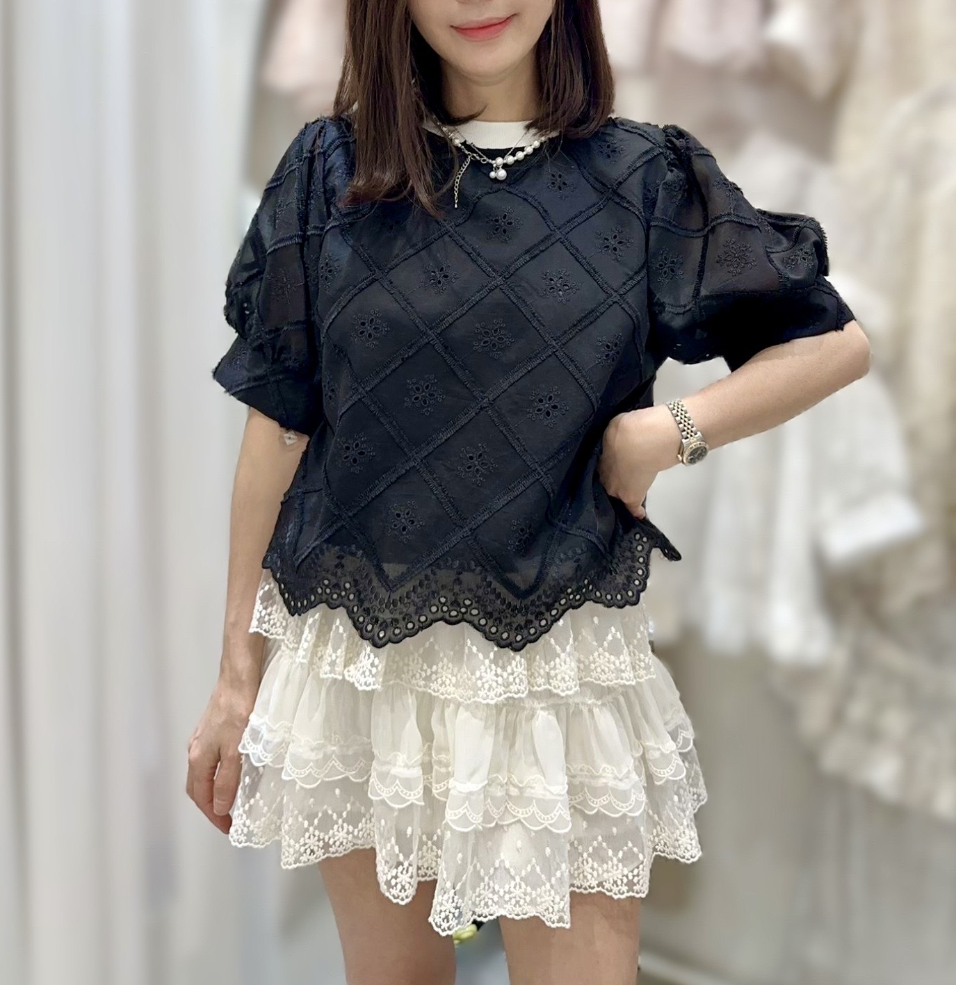 Y80 胸44 長19 (白)$409 (黑)$439  (一口價)