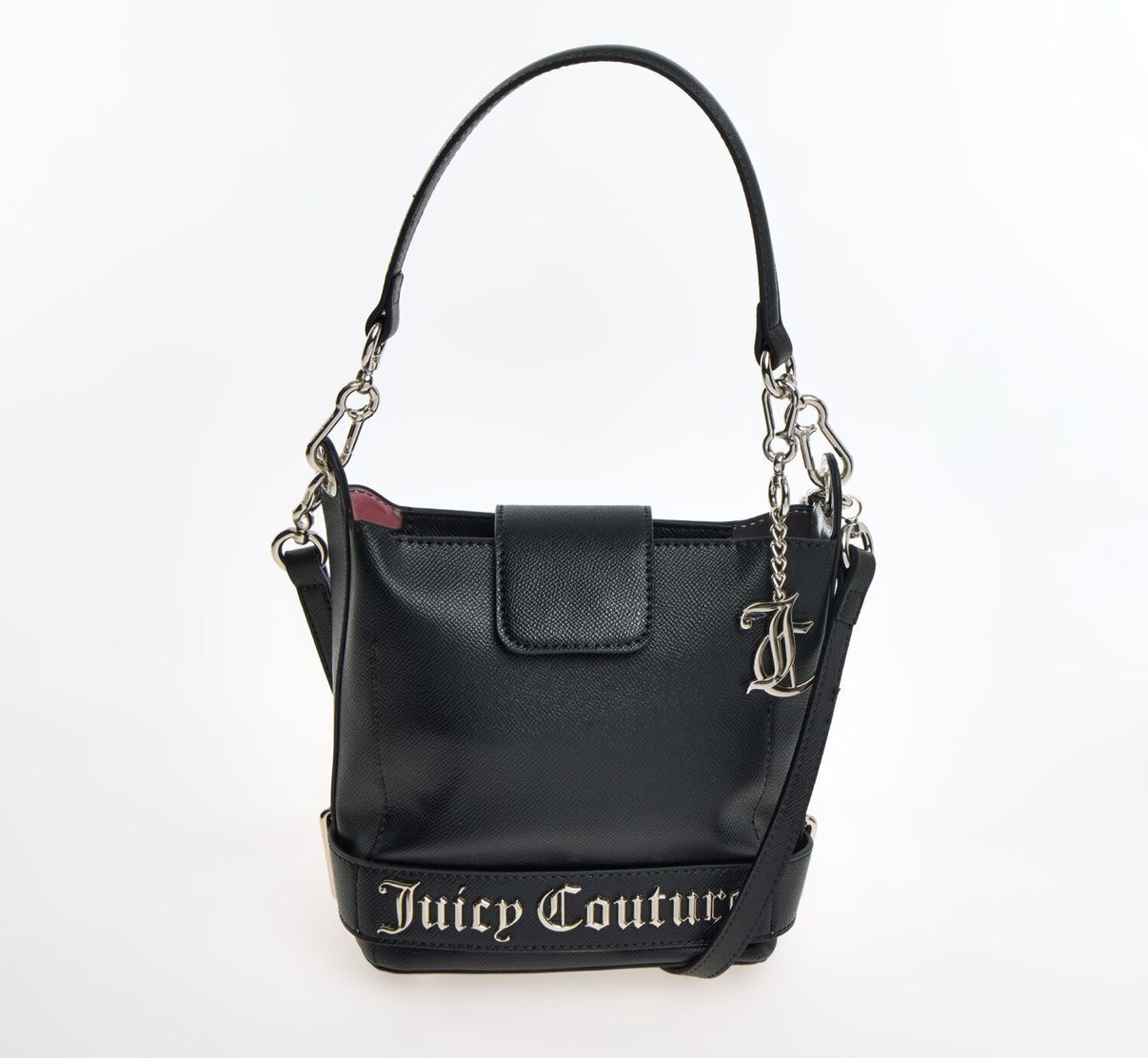 英國代購 (獨立訂單)-JUICY COUTURE Black Bucket Style Shoulder Bag