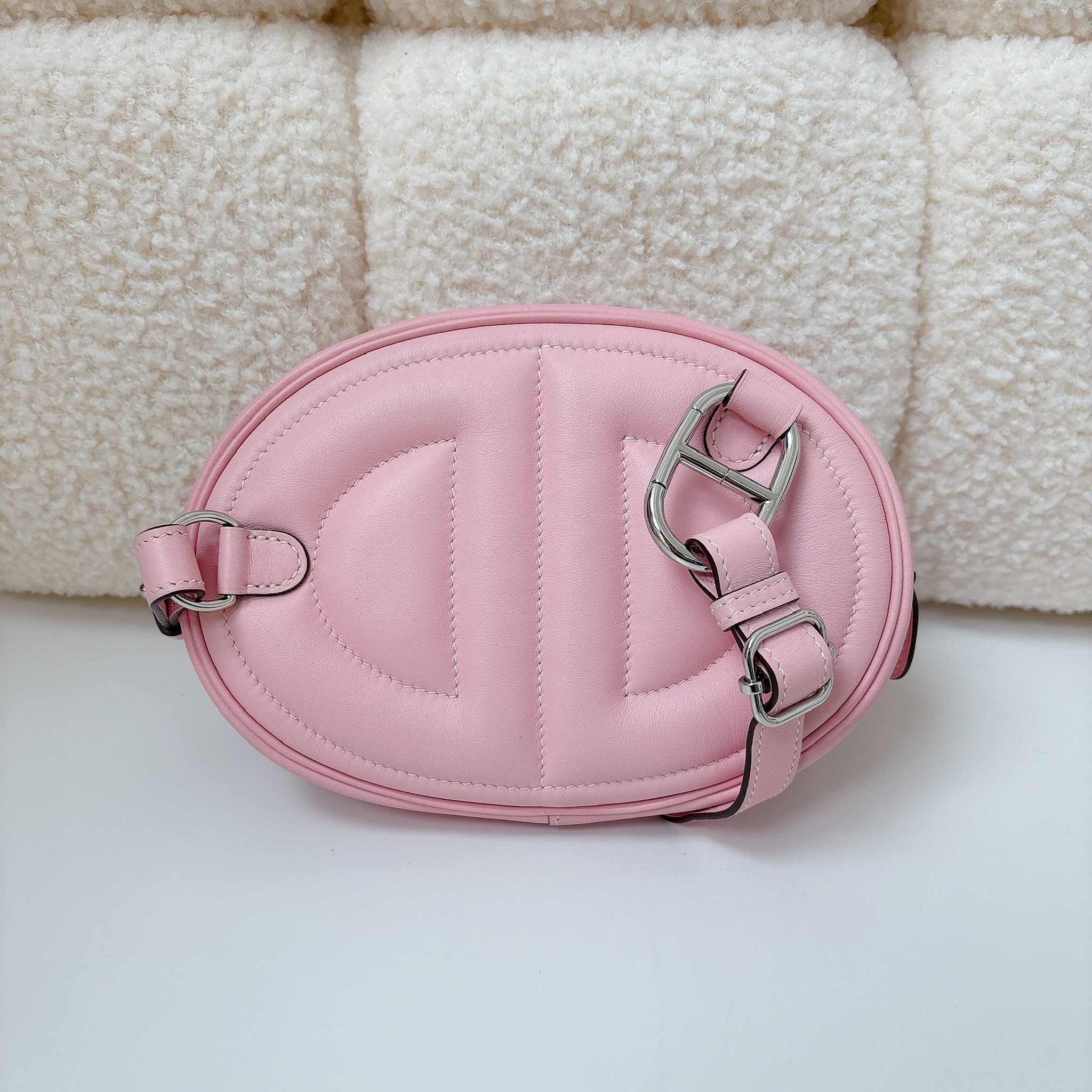Hermes In-The-Loop Belt Bag - Rose Sakura / SHW