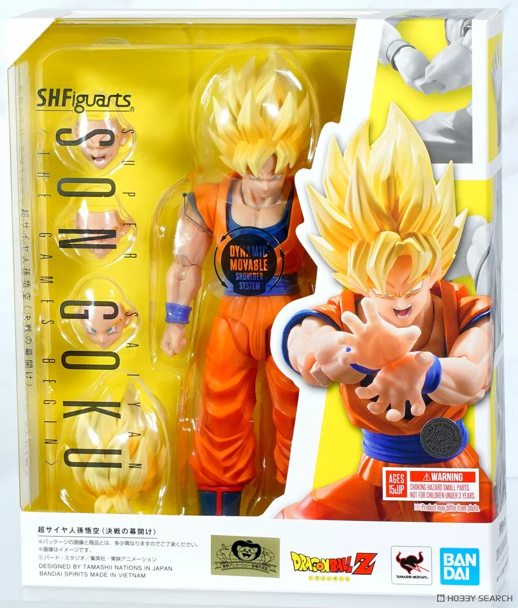 特價  萬代 SHF 孫悟空 超級賽亞人 決戰的開幕 七龍珠 可動完成品