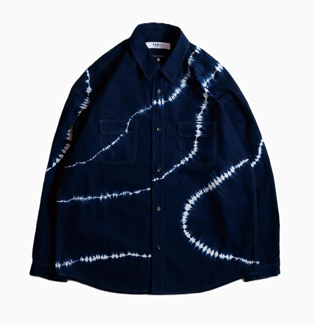 FDMTL JAPAN 2026 ARIMATSU SHIRT RINSE *MADE IN JAPAN - BLUE PRE ORDER ITEM (預訂中)