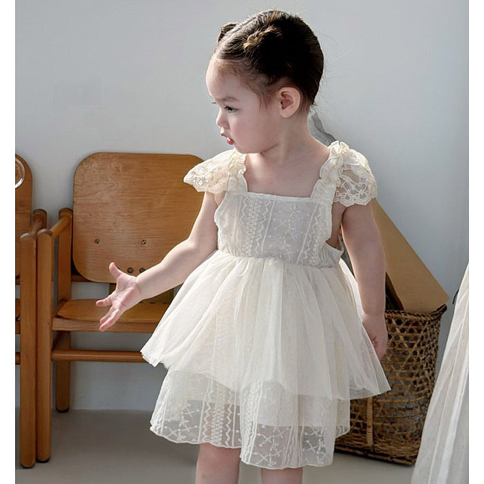 正韓夏AIAI 夢幻蕾絲短洋裝