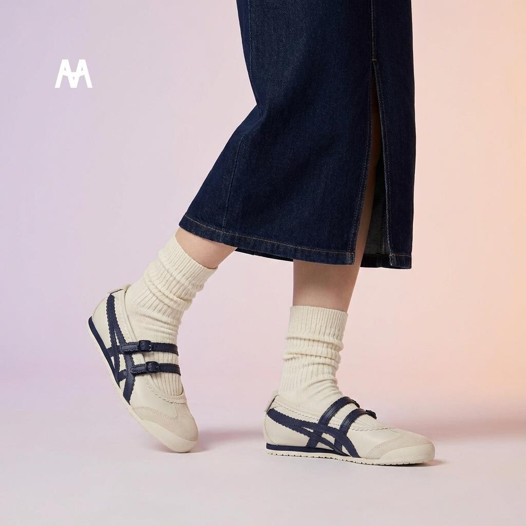 【Focus Store】預購 Onitsuka Tiger 鬼塚虎 MEXICO 66 TGRS 米白 瑪莉珍 Mary Jane 1182A678-200