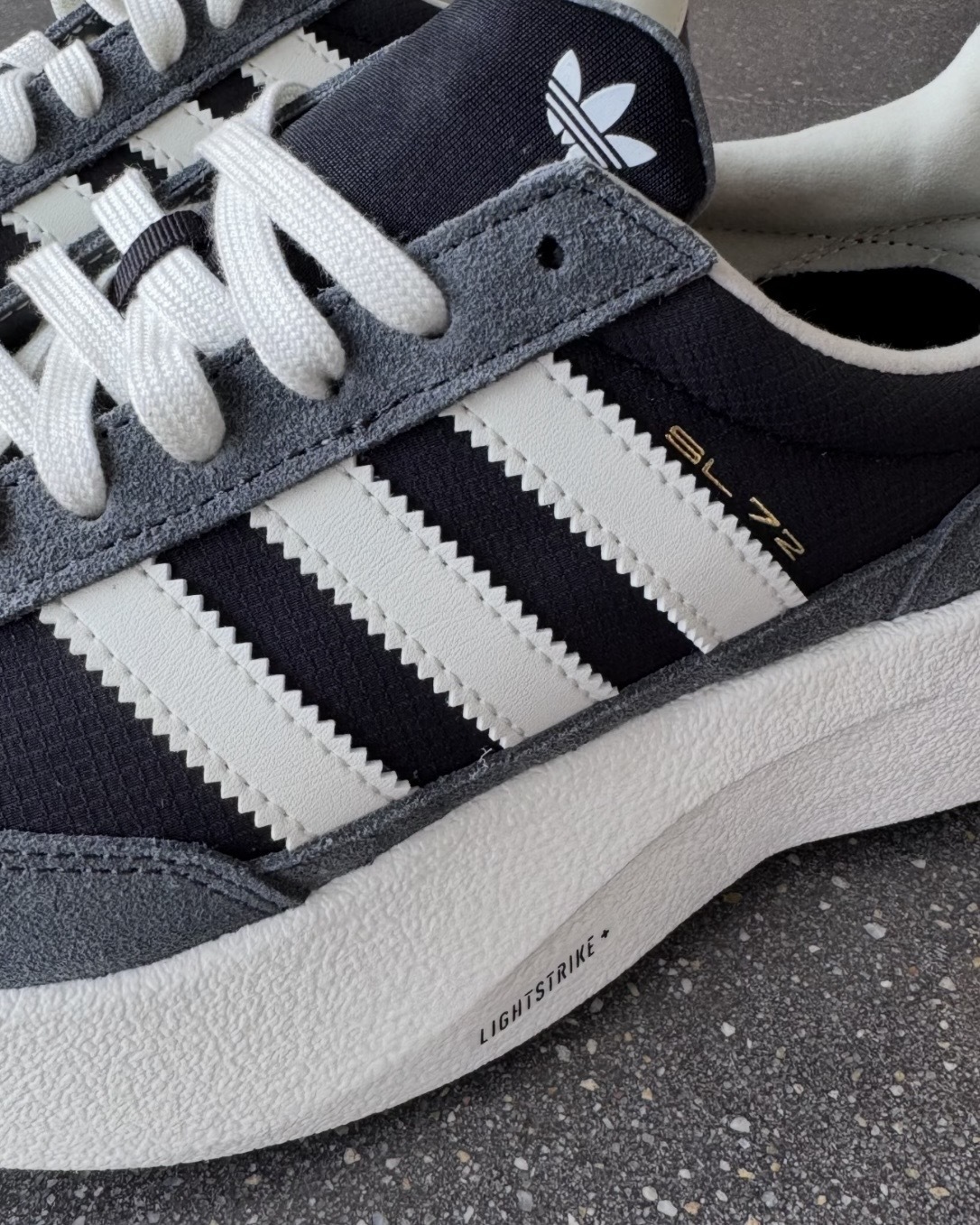 ADIDAS SL 72 PRO 灰奶油 奶油白 灰色 厚底 增高 緩震 耐磨 男女鞋 KK3072 / 調貨