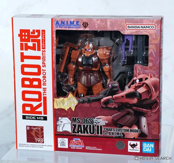 特價 全新 萬代 ROBOT魂 R193  MS-06S 夏專用薩克II 可動完成品