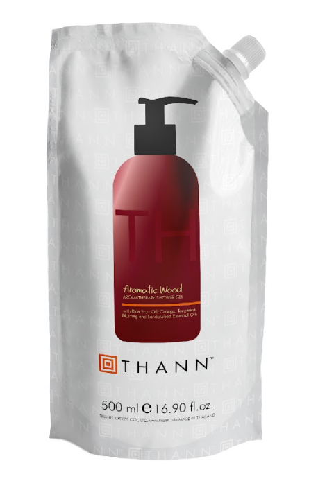 TH260316-T37-THANN 天然香木芳香沐浴啫喱補充裝 500ml (EXP 10/2027)