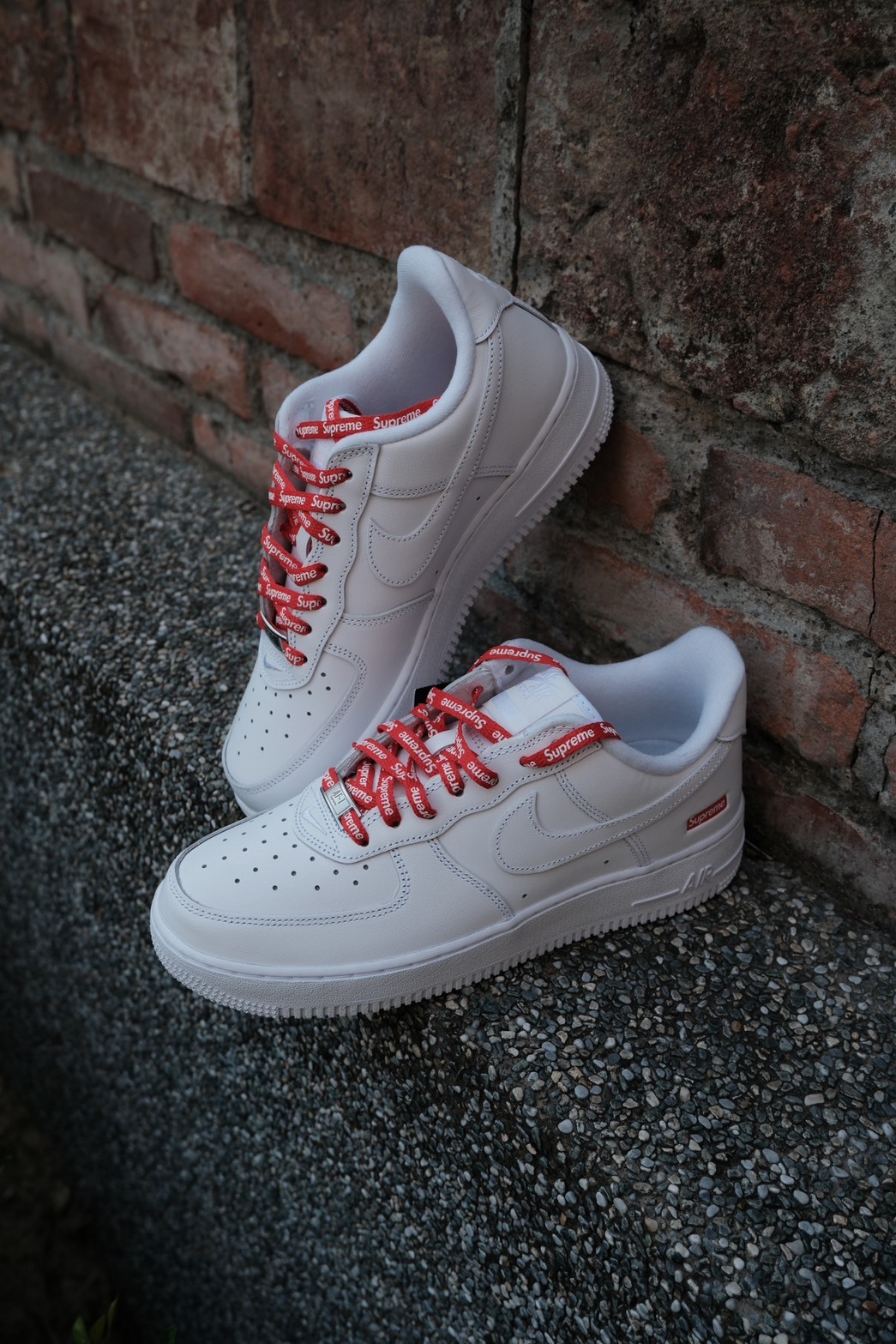 超強聯名！Supreme X Nike Air Force 1 ''Box Logo'' CU9225-100