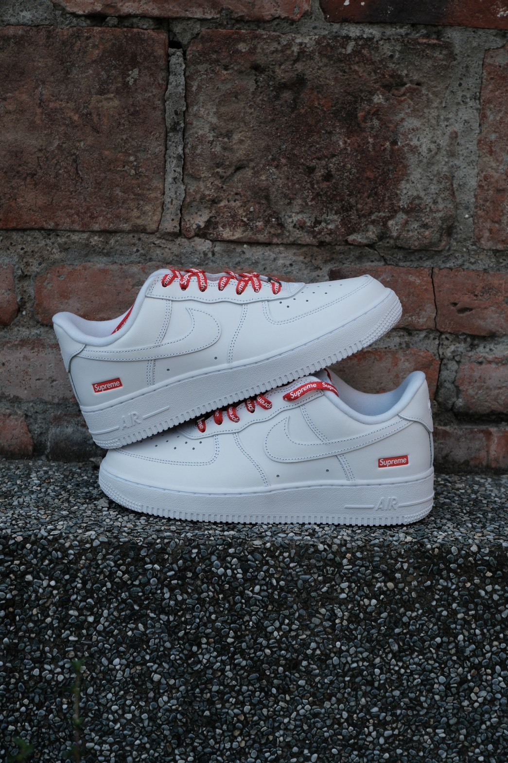 超強聯名！Supreme X Nike Air Force 1 ''Box Logo'' CU9225-100