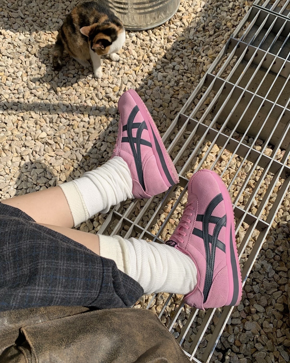 Onitsuka Tiger Corsair 鬼塚虎 阿甘鞋 草莓粉黑 粉紅色 黑色 男女鞋 1183C555-700 / 調貨