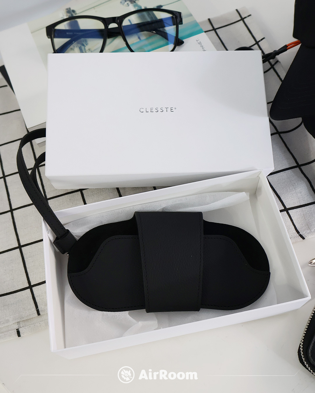 2026SS CLESSTE LEATHER GLASSES HOLDER 眼鏡 眼鏡掛繩 眼鏡包 CLS-AC-2601