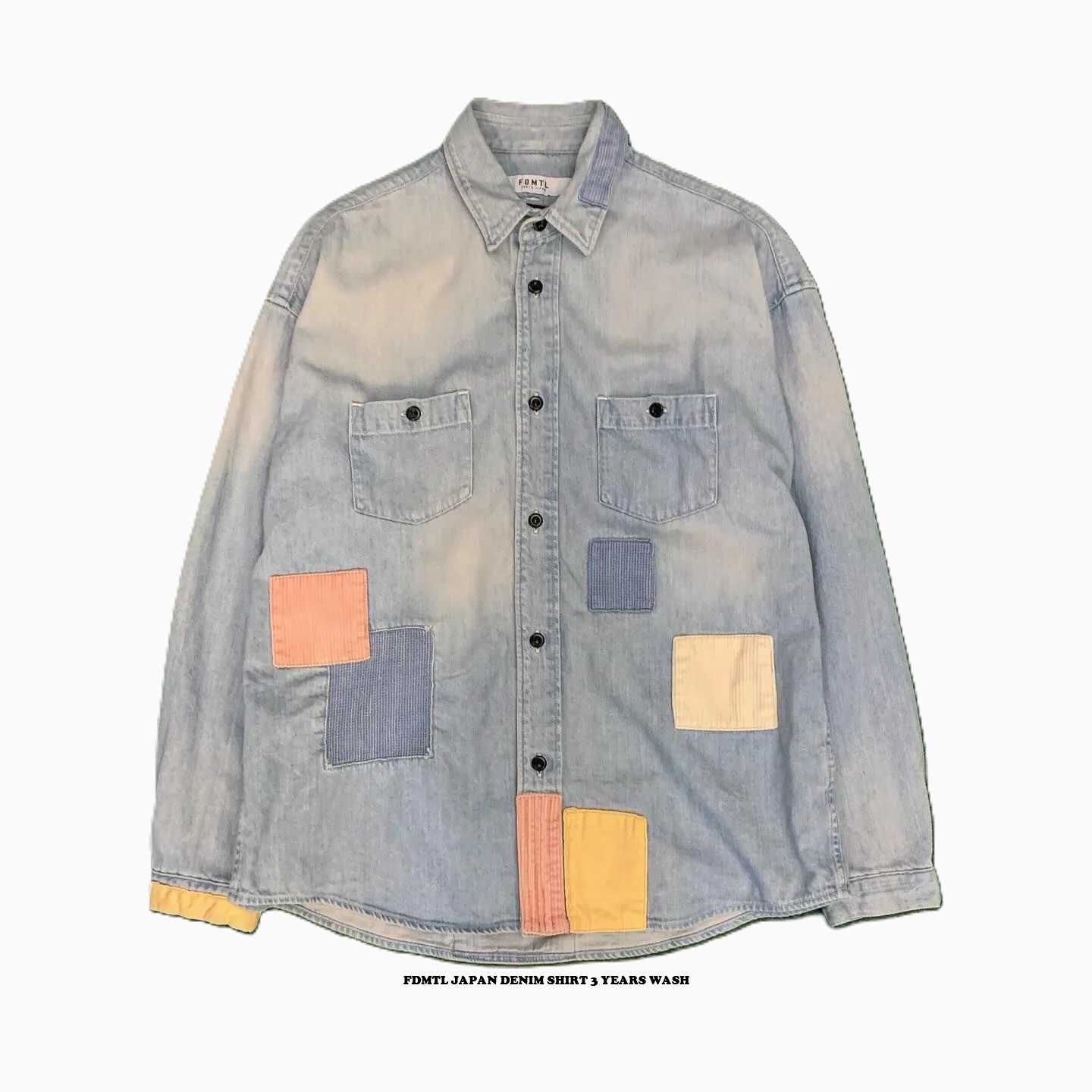 LAST PCS: FDMTL JAPAN DENIM SHIRT 3 YEARS WASH - SIZE 3 IN STOCK NOW (現貨發售中)
