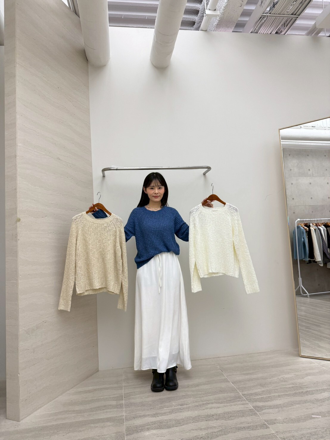 DR6037 洞洞針織衫