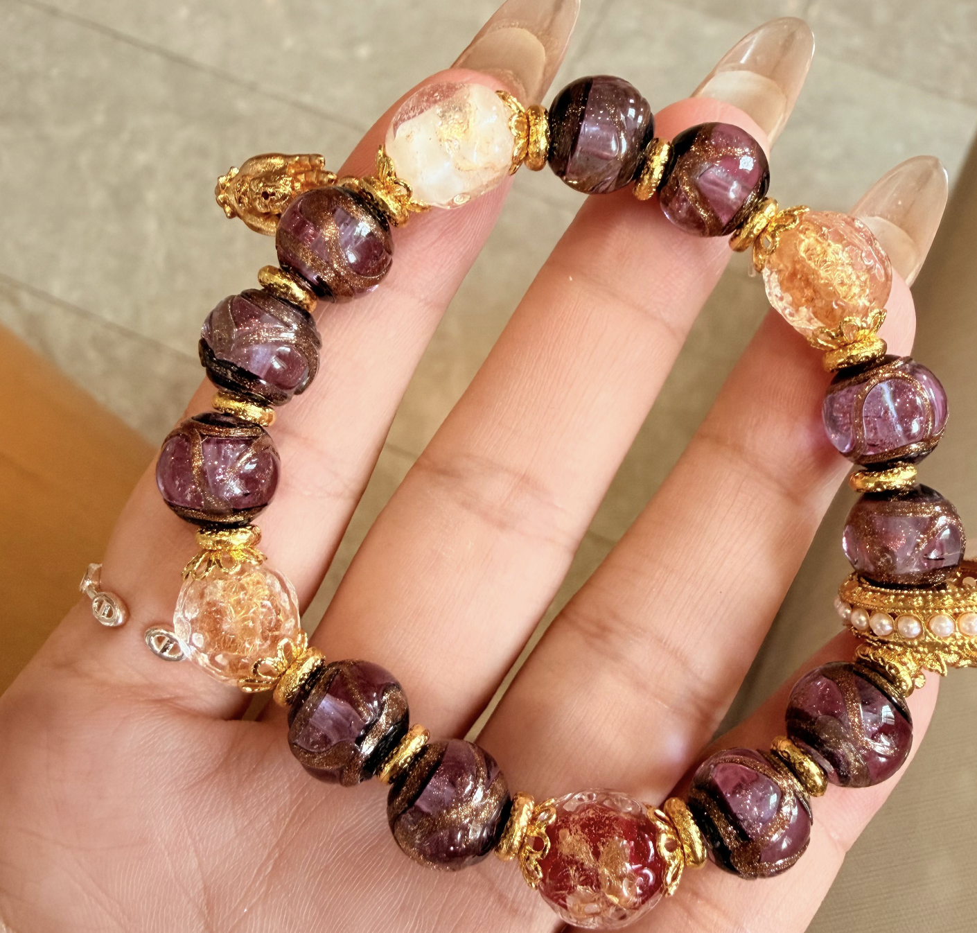 0317JK05-萬壽宮day3-丙午紫金琉璃手串（K5）