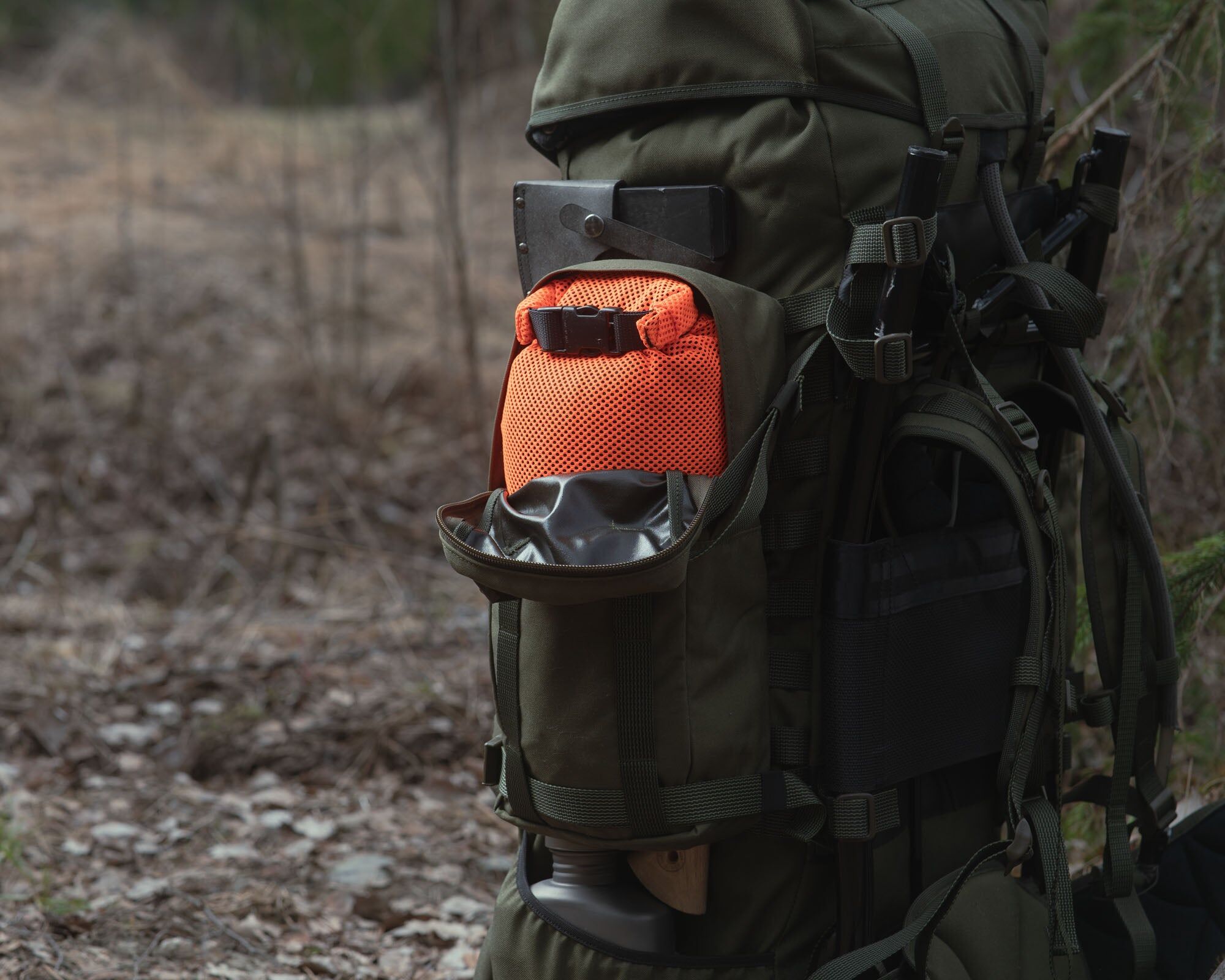 Savotta Rolltop Stuffsack, mesh 捲口收納袋，網狀