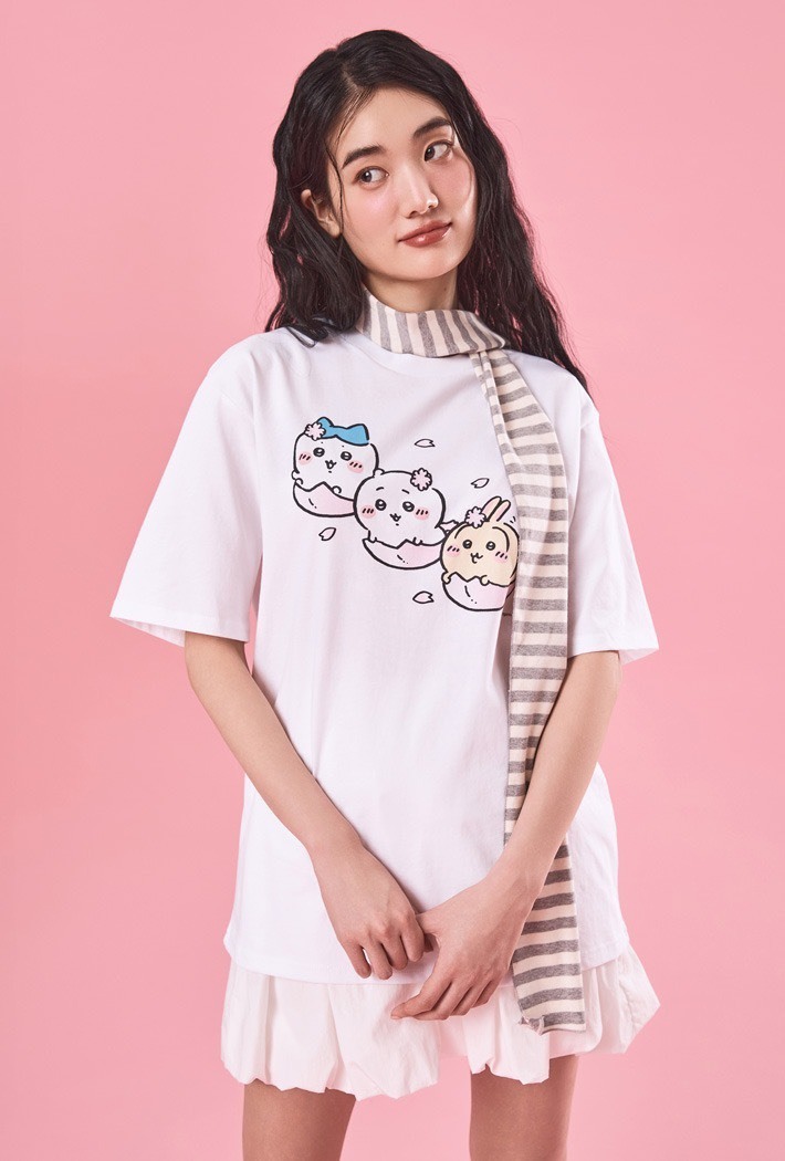 SPAO x 吉伊卡哇 短踢 短袖