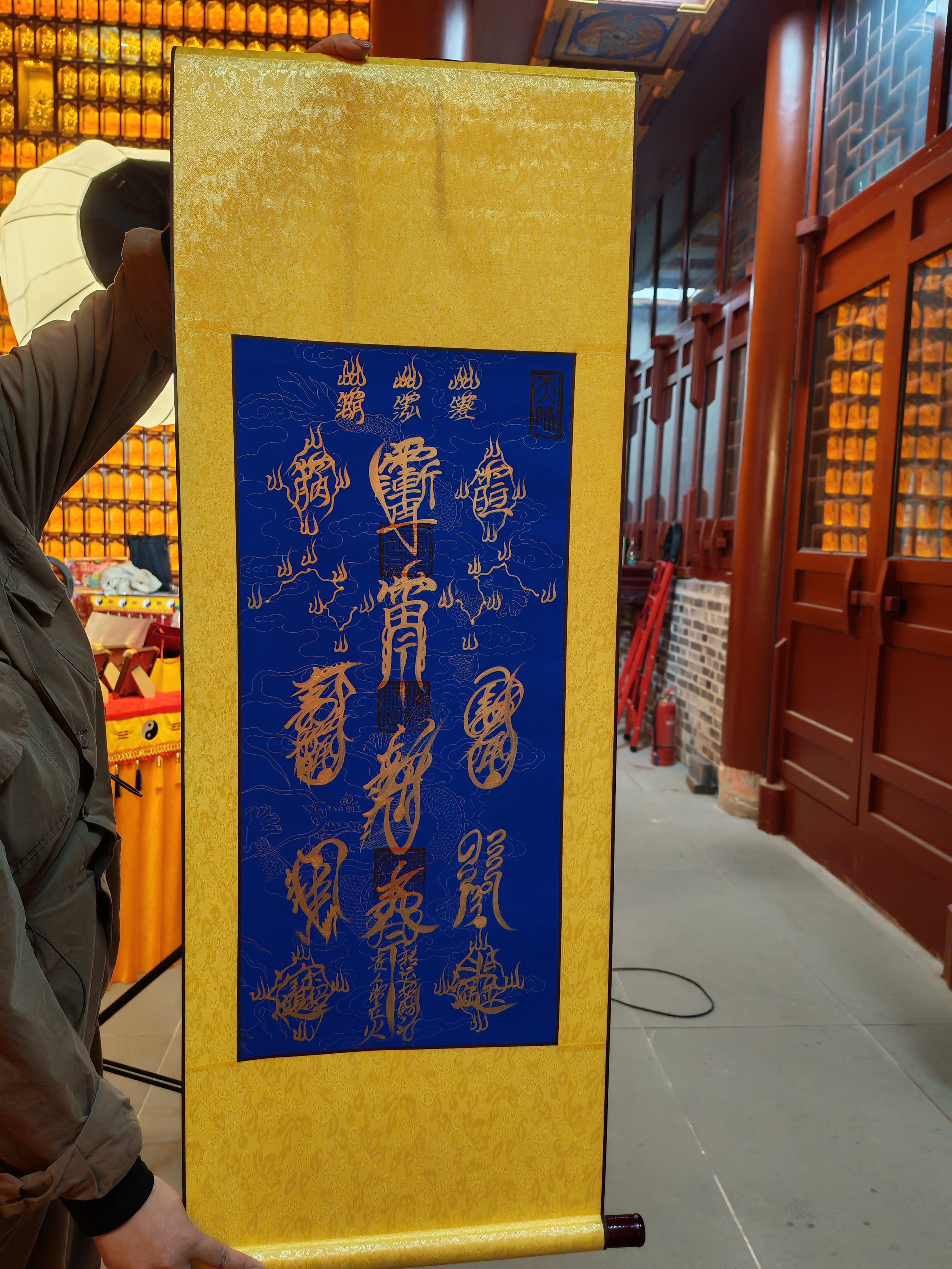 0317JK35-萬壽宮day3-贵人转运正财偏财符 大卷轴（K35）