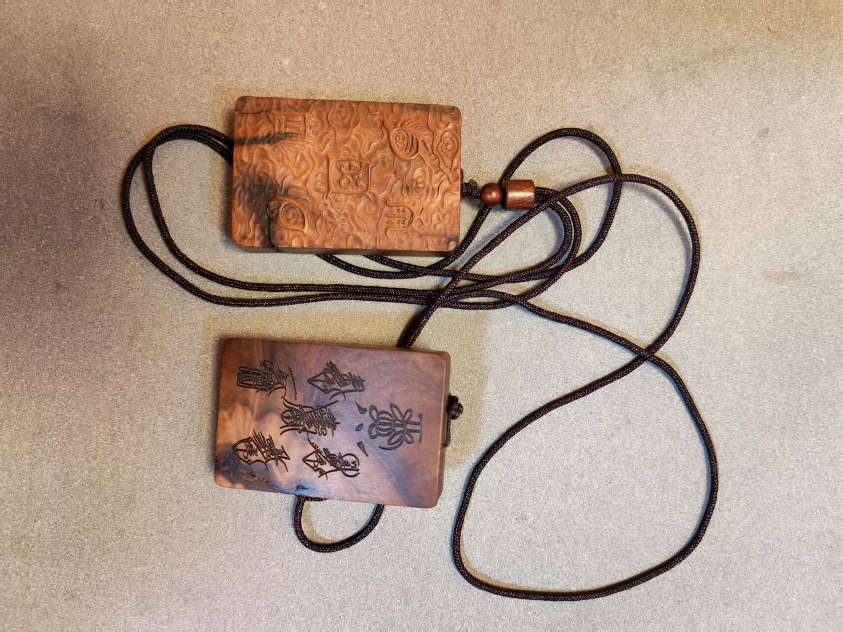 0317JK39-萬壽宮day3-天然雷击枣木五路财神牌（K39）