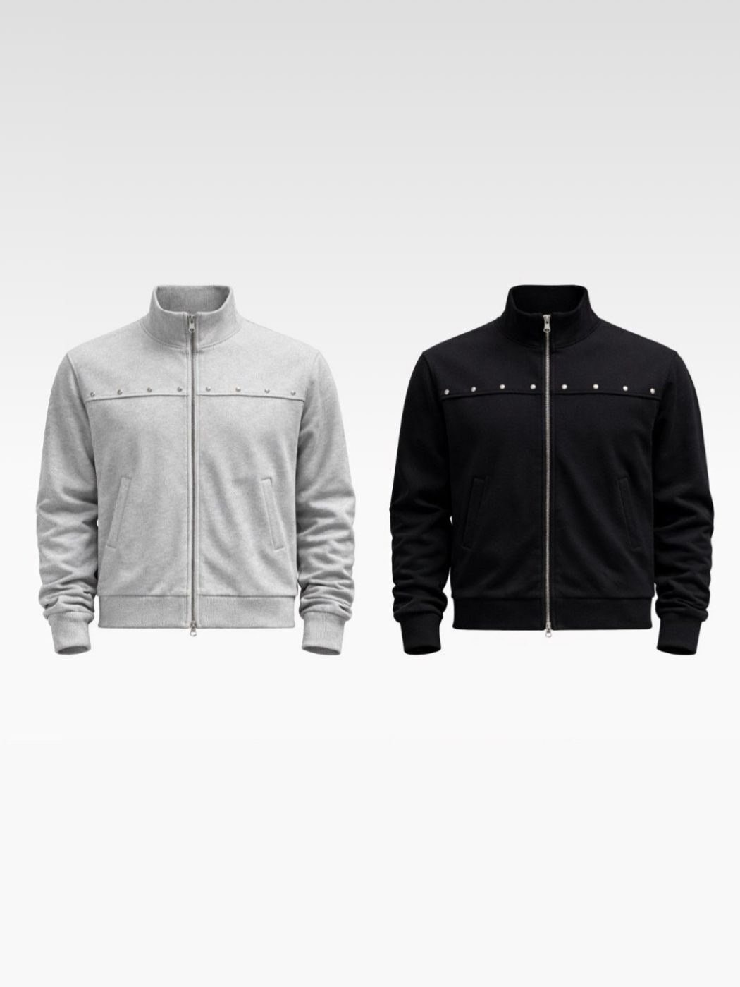 淨色企領拉鍊外套 Seeot-104JK