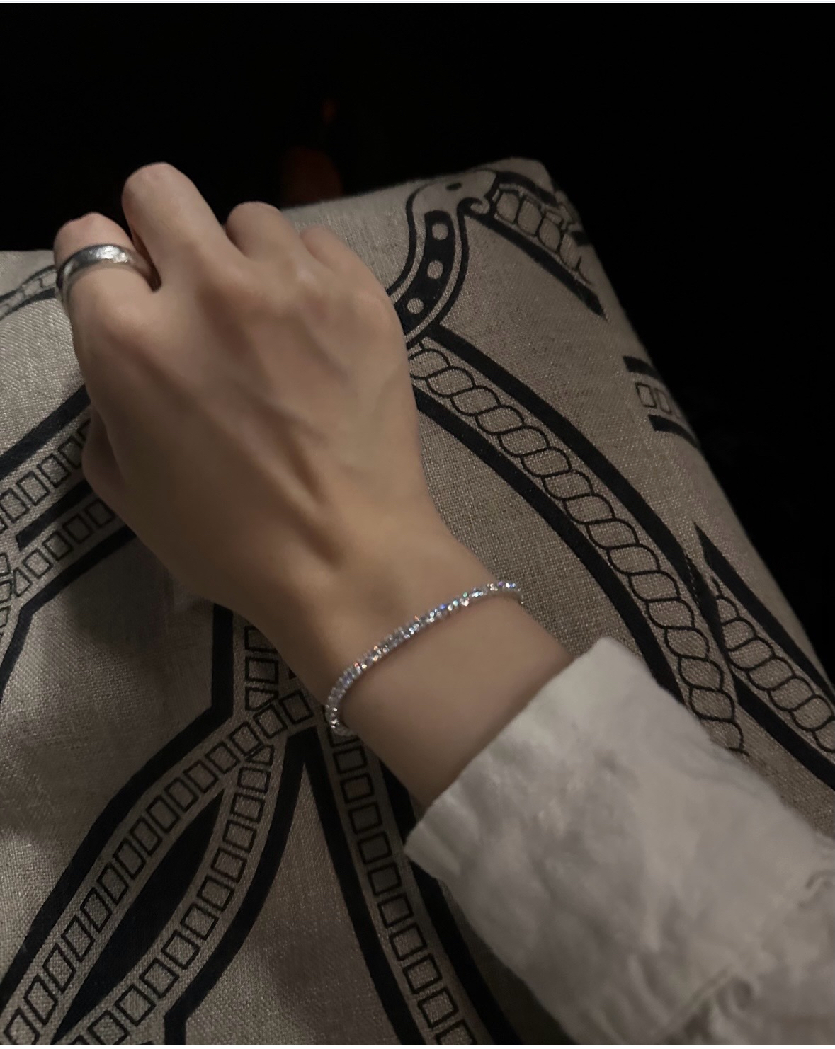 <快速出貨> 韓國 LLOYD 經典款 Tennis Bracelet 滿鑽 網球 手鍊