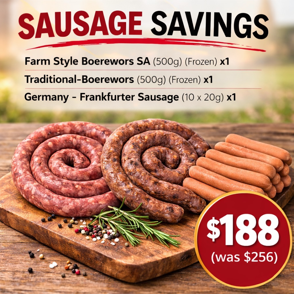 SAUSAGE SAVINGS