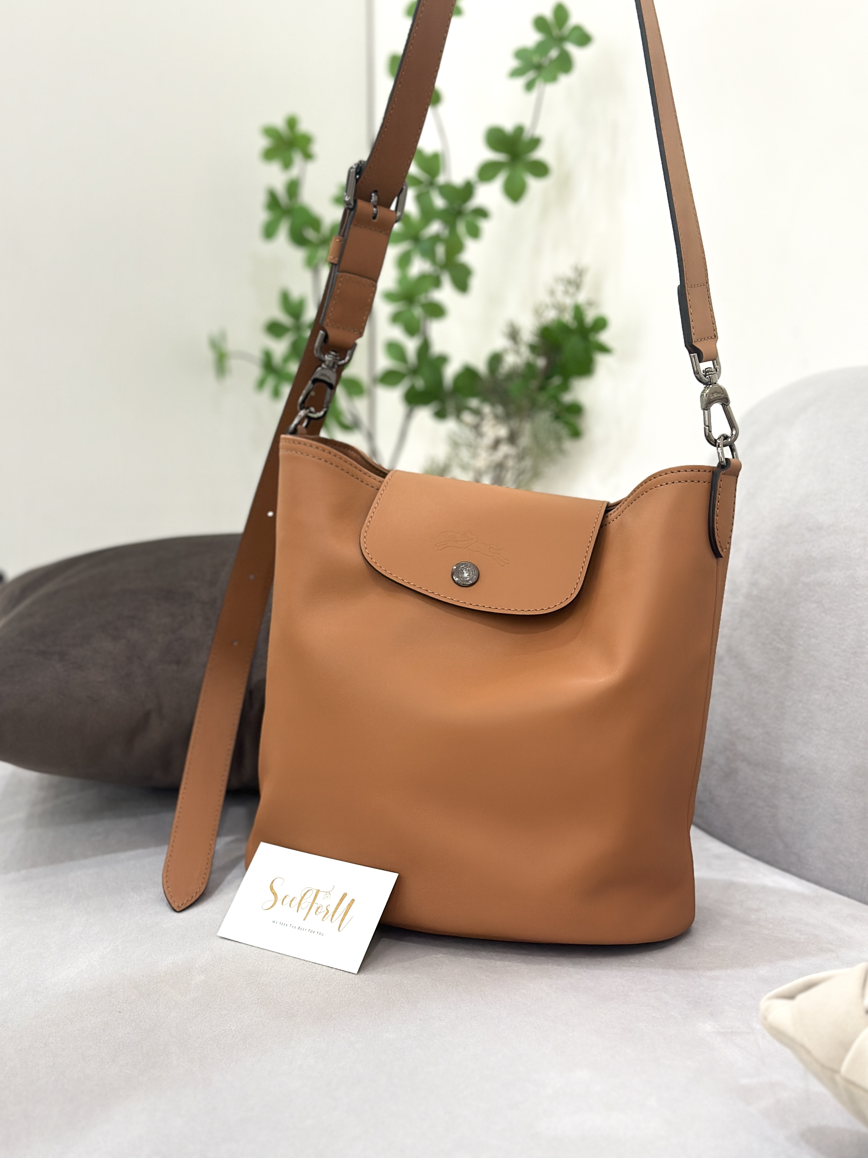 LONGCHAMP Le Pliage Xtra M Shoulder Bucket Bag