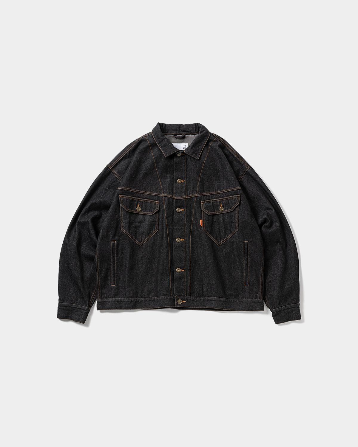 TIGHTBOOTH / DENIM JACKET - BLACK
